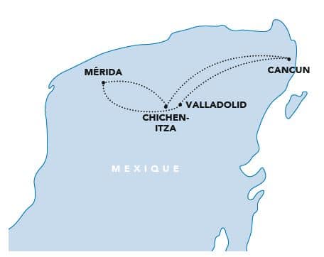MEXIQUE Autotour Histoire Maya