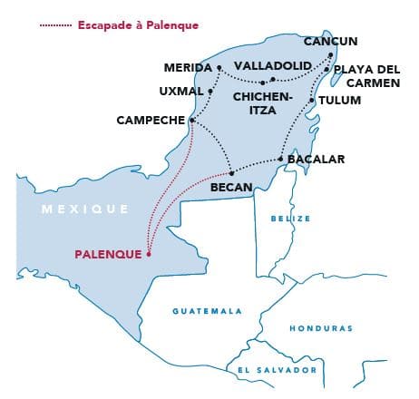 MEXIQUE Le meilleur du Yucatan