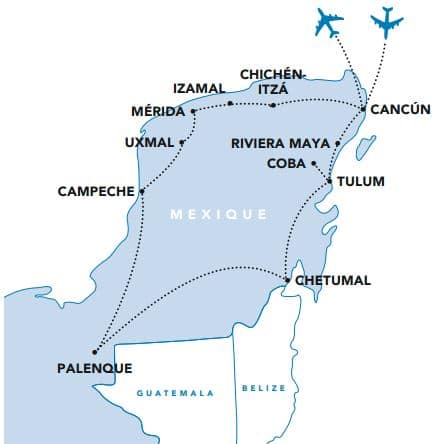 MEXIQUE Quetzals et Mayas