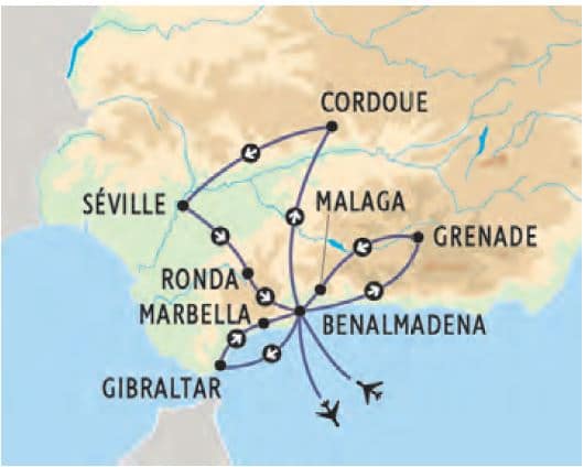 022 ESPAGNE Regard sur l Andalousie MAP