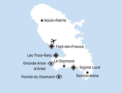 I-HEL-MARTINIQUE Echappée martiniquaise MAP