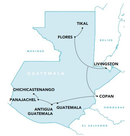 I-VID-GUATEMALA Au pays des Mayas MAP