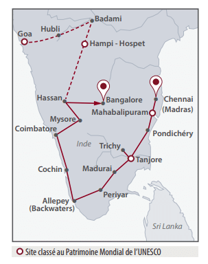 INDE DU SUD temples et delices