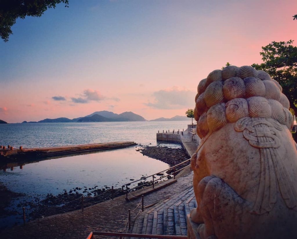 Repulse bay Couché de soleil sur Repulse bay
