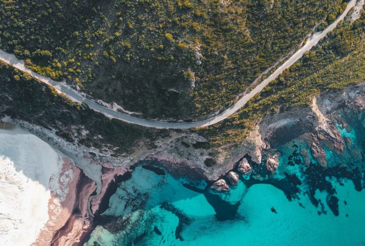 Corse route désert agriates