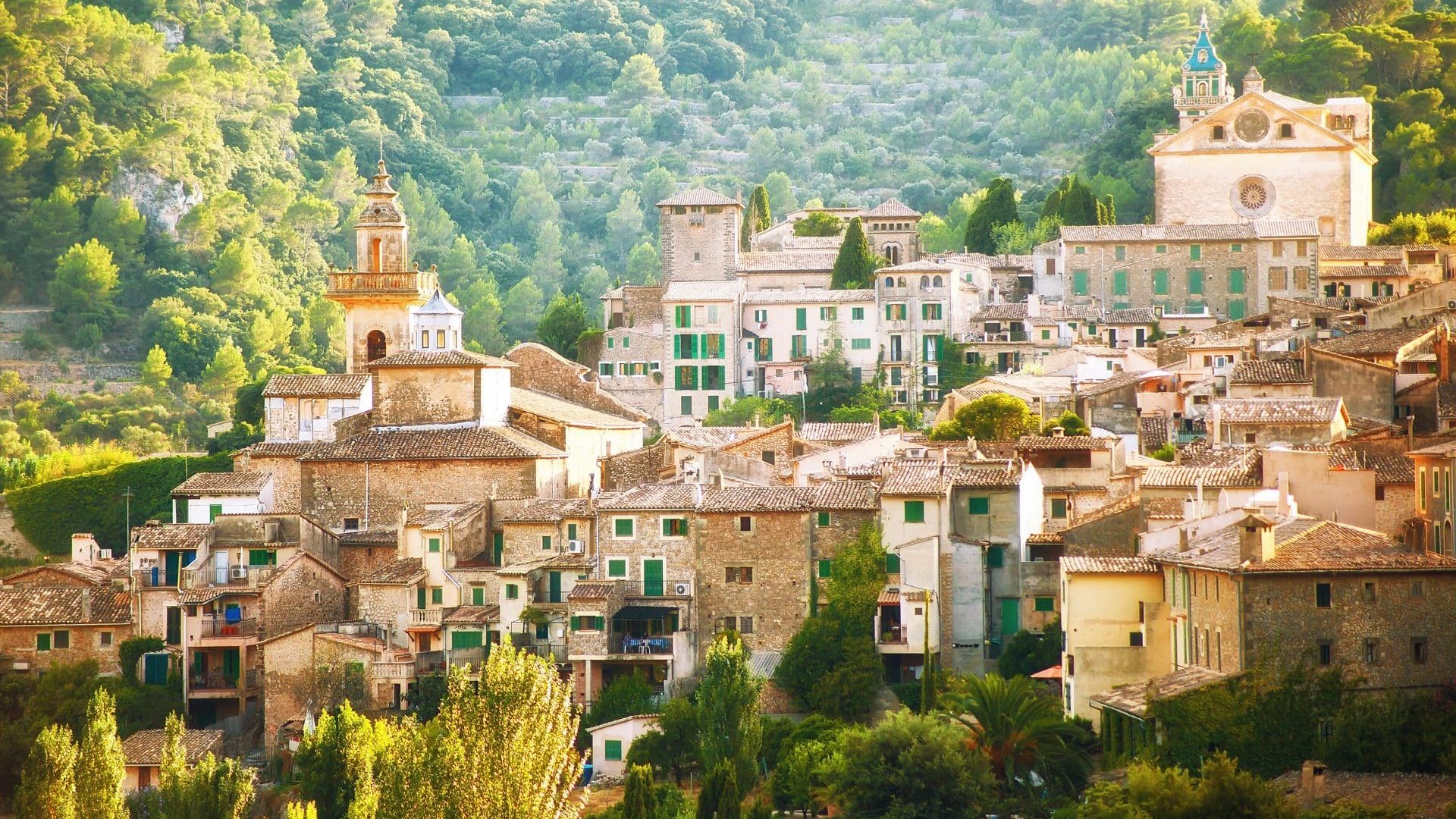 Mountain,Village,Valldemosa,In,Mallorca,,Spain